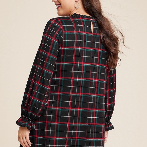 New Plaid Mini Dress - Picture 2 of 5